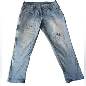 Old Navy Light Denim Skinny Boyfriend Jeans